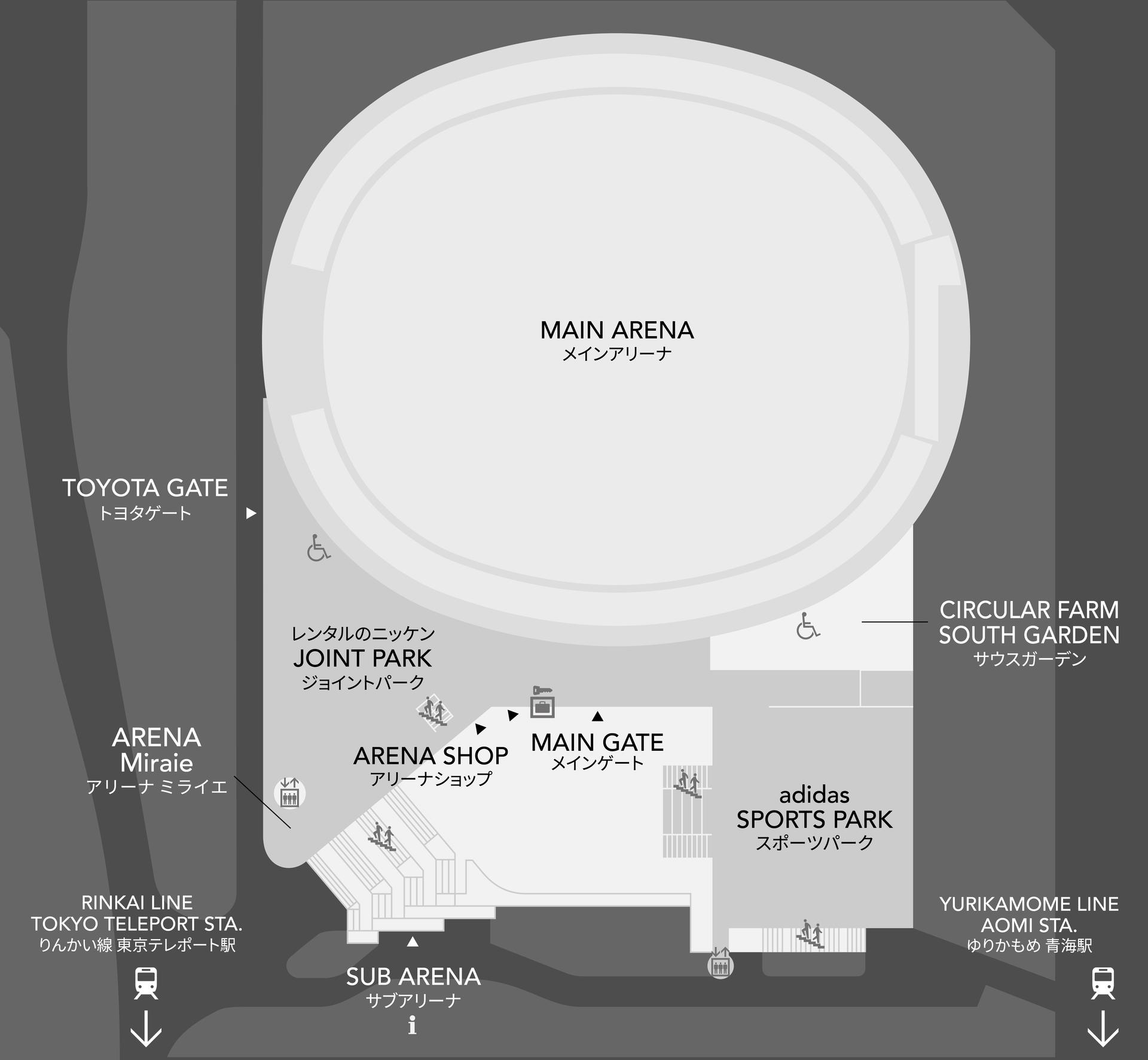 施設全体マップ